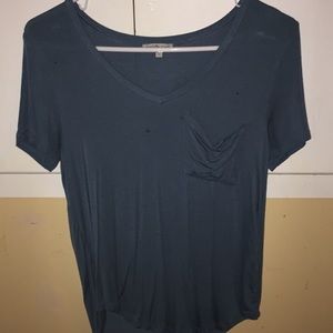 Cute shirt has two stains but can be removed